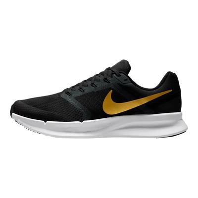 Run Swift 3 Nero Metallizzato Oro Scarpe da Ginnastica da Uomo Antracite Bianco DR2695-010