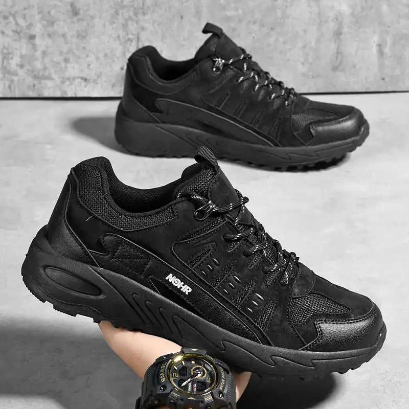 Super Lightweight Dark Men's Running Shoes Summer Chunky Mens Running Sneakers Men's Summer Sports Trnis Sapatenis Real