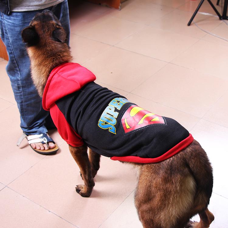 Μεγάλη Φλις Μπλούζα με Κουκούλα για Golden Retrievers, Huskies και Labradors