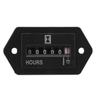 Mechanischer Betriebsstundenzähler DC10 bis 80V Wasserdicht für Motor Generator Boot Motorcross Motor LKW Traktor