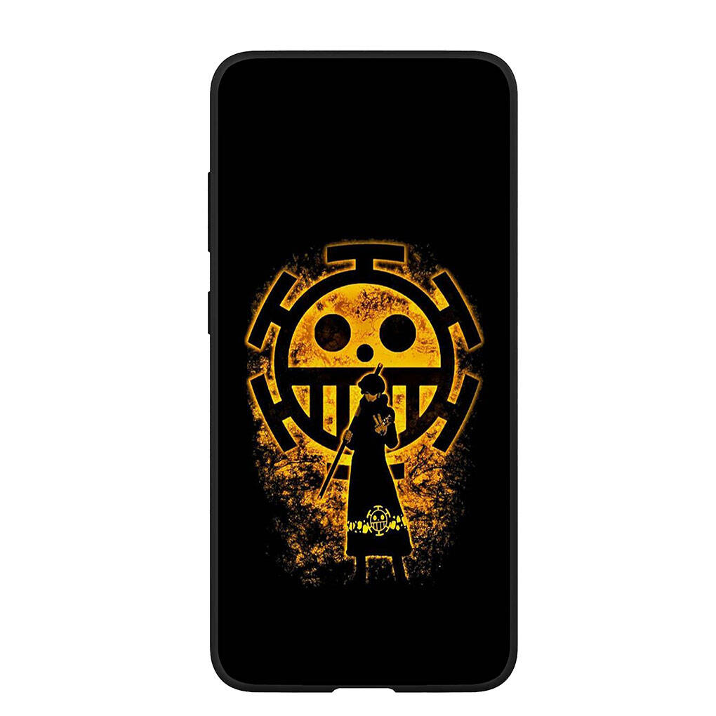 Phone Case for iPhone 17 15 16 Plus Redmi Note 14 12 11 13 Pro Max Huawei P30 P20 Lite OPPO A60 A40 A80 A18 Trafalgar Law Poster Luffy One Piece Cover