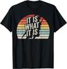 Vintage Ρετρό Είναι Ό,τι Είναι Αστείο T-Shirt Μικρό