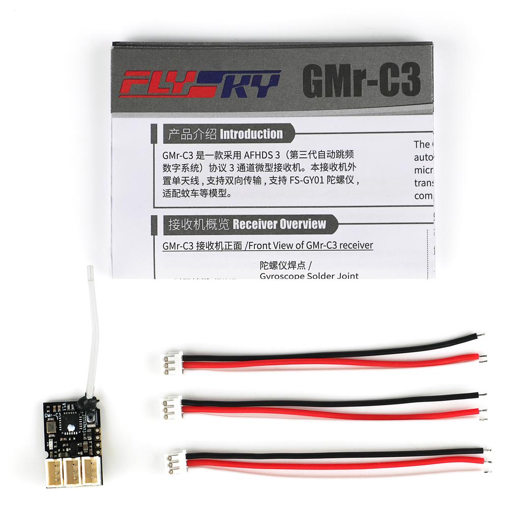 2.4GHz ISM 3CH AFHDS 3 Receiver PWM Output Replacement for Noble Transmitters for Remote Control Micro Mini Cars