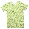 Mode 3D-bedrucktes Frucht-T-Shirt für Herren Gemüse-Grafik-T-Shirt Tops Damen Sommer Rundhals Kurzarm Street-T-Shirts