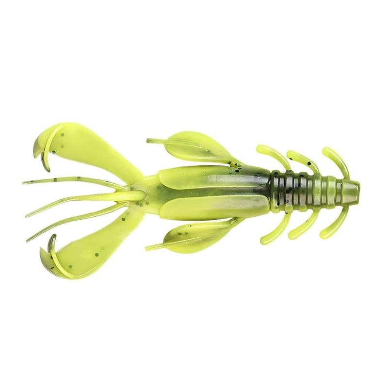 Soft Baits Crawfish Lures Artificial Fishing Baits Lure 10cm 10g Shrimp Swimbait Fishing Tackle 4pcs