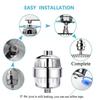 High-Efficiency Active Universal Purification Cartridge Showerhead Filter  Water Purification