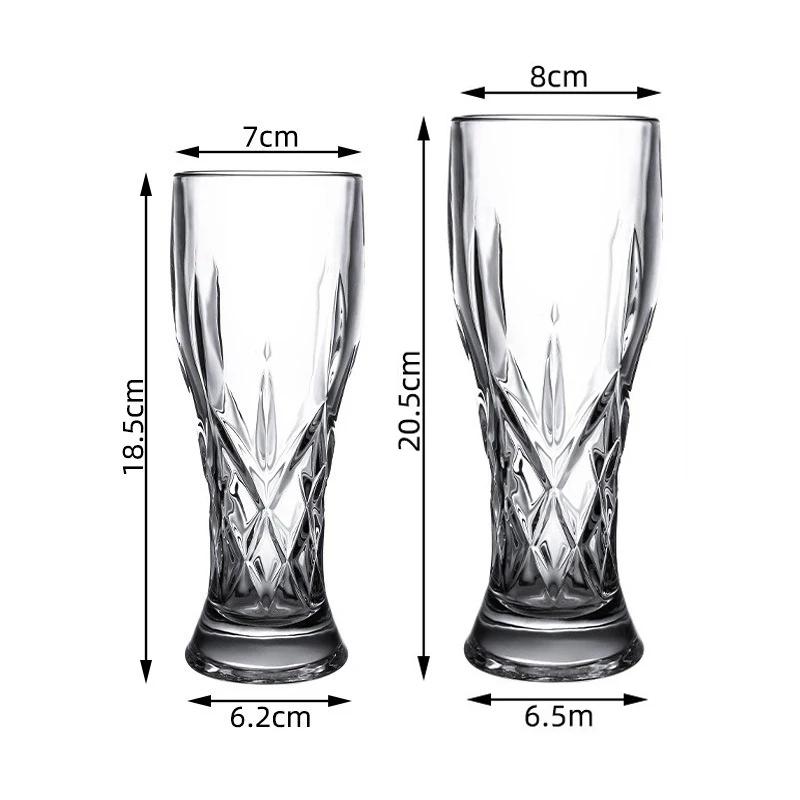 330ml/500ml Klasické sklenice na točené pivo Sklenice na studené nápoje Sklenice na řemeslné pivo Personalizovaná sklenice na točené pivo Party Barové nástroje Příslušenství