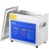 3L Ultrasonic Cleaner Machine Stainless Steel Ultrasonic Cleaning Machine Digital Heater Timer Jewelry Cleaning for Commercial Personal Home Use(3L)