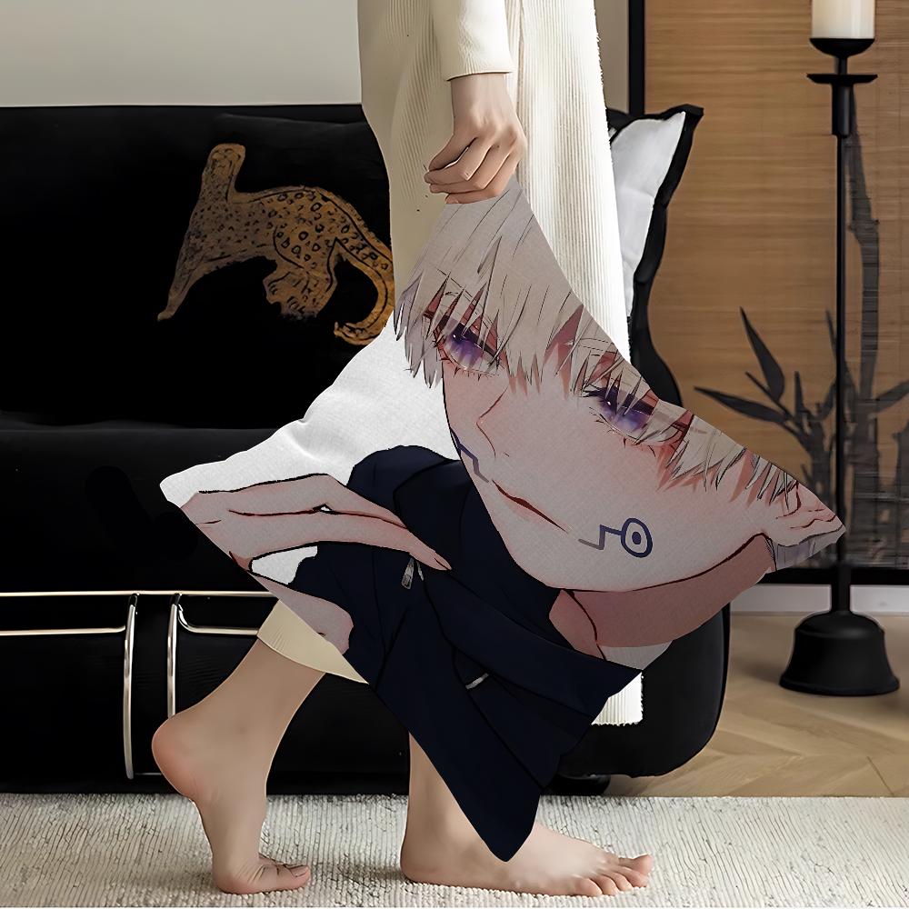 J-Jujutsu K-Kaisen Inumaki Toge Kudde Gåva Hemmakontorsdekoration Sovrum Soffa Bil Kuddöverdrag Fodral 45x45