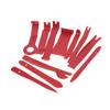 11PCS Set Car Audio Removal Tool Multifunctional Red with Oxford Cloth Bag Maintenance Repair Kit