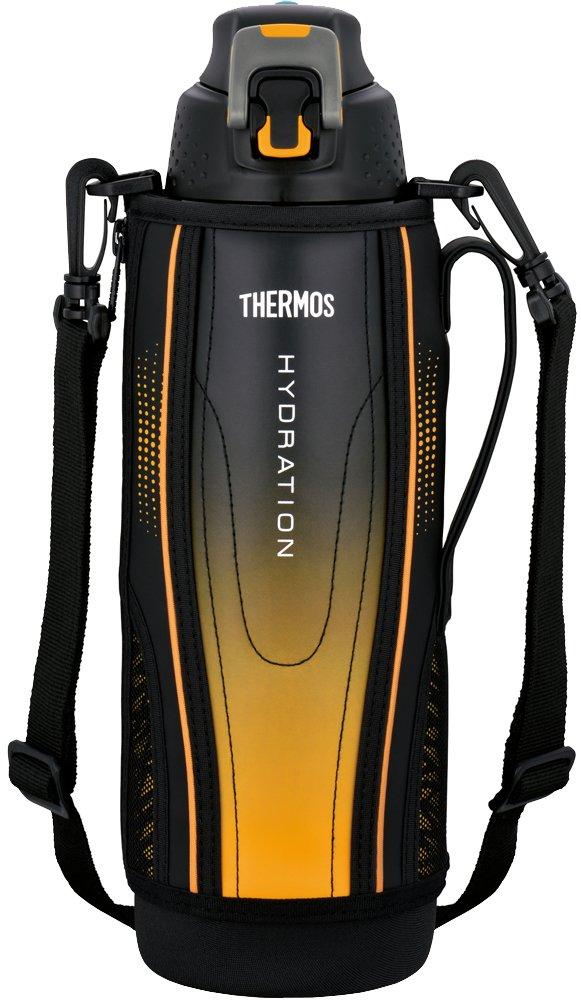 

Thermos Vacuum Insulated Sports Bottle Open Black Gradient [One-Touch Type] 1.5L FFZ-1502F BK-G