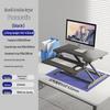 Estação de Trabalho de Mesa Ajustável em Altura para Monitor e Laptop