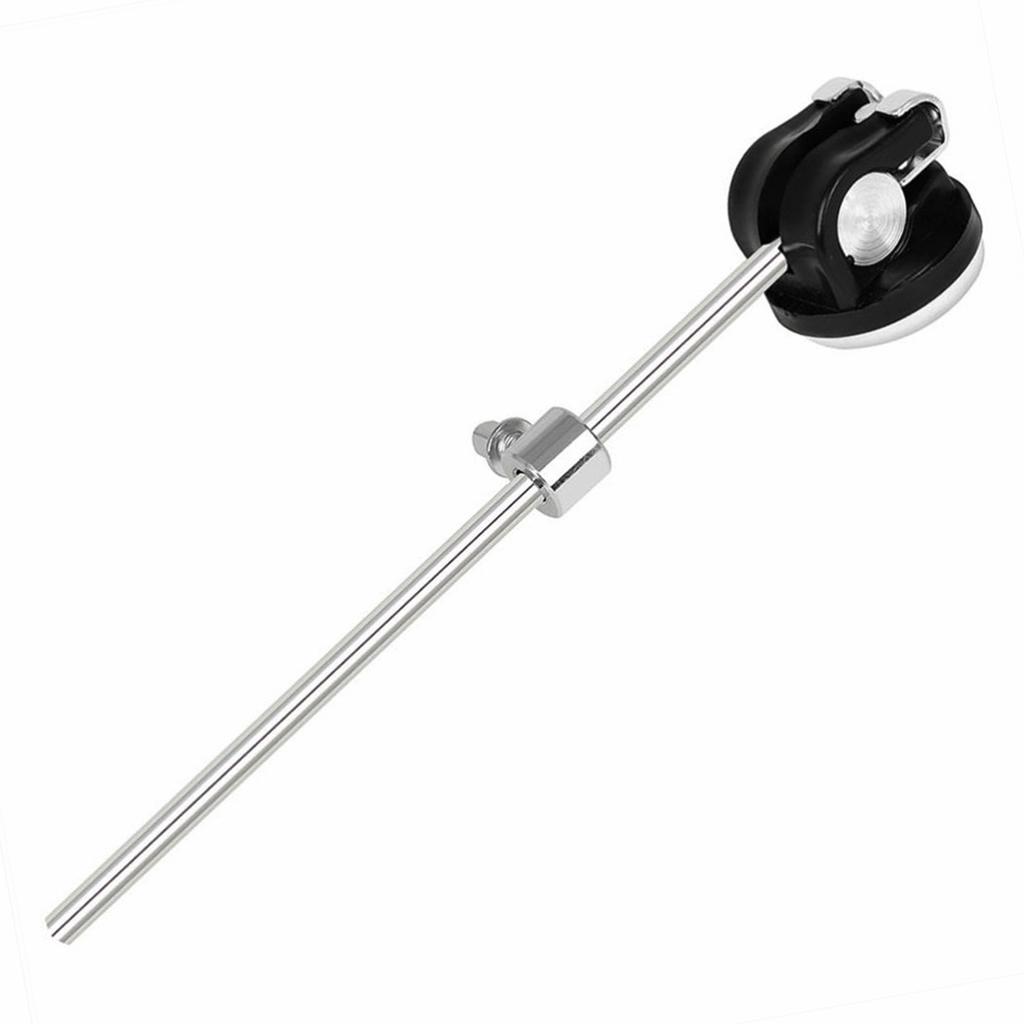 Drum Pedal Beater Hammer Addition Counterweight Replacement for Drum Kit Accessory Stainless Steel Shaft Pedal Beater Head