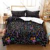 Blackboard Equation Print 3Pcs Duvet Cover Set Microfiber Soft Bedding Set No Filler with 2 Pillowcases for Kids Teen Room