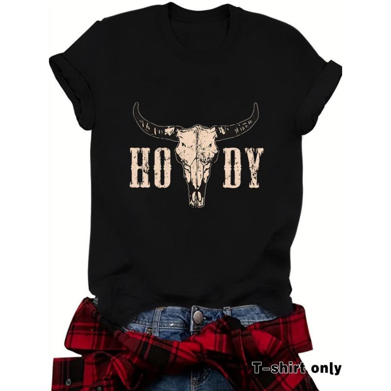 Women's Round-neck Short-sleeved Printed Summer New Comfortable T-shirt