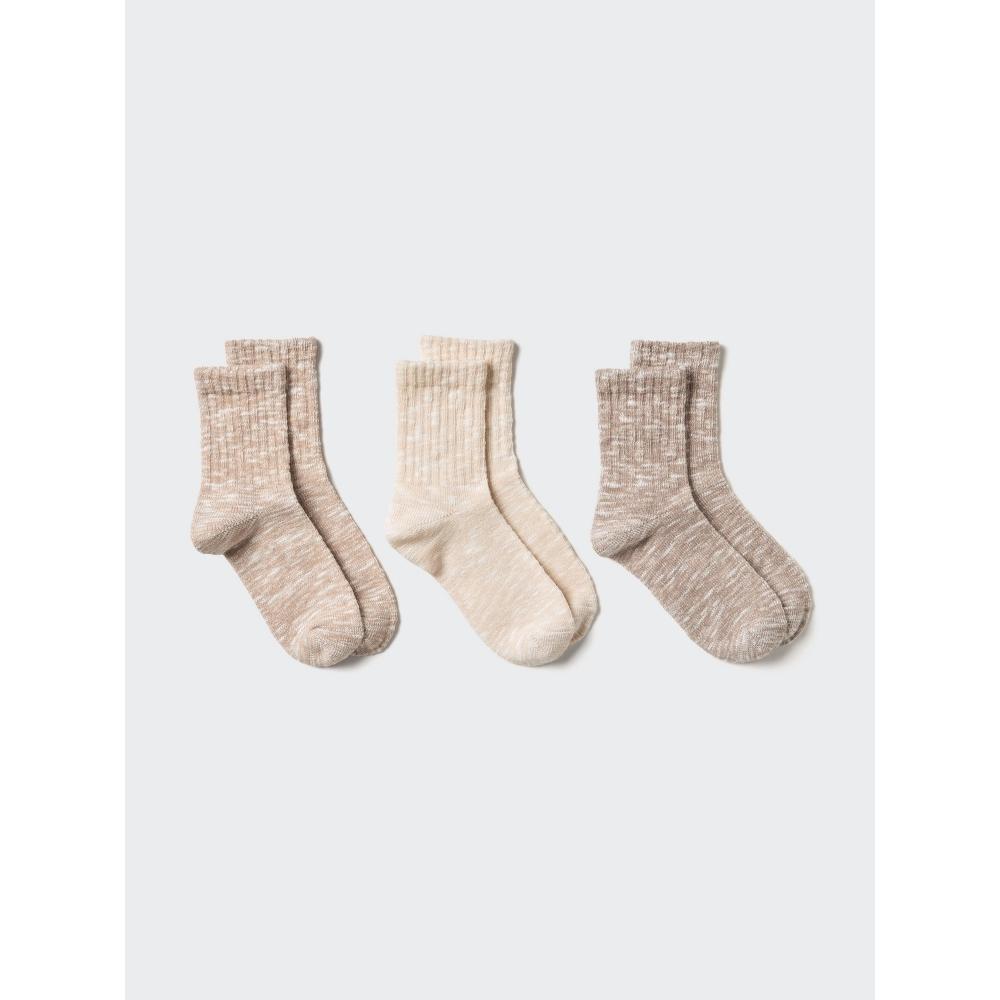Uniqlo Japan Socks 3 Pair Slab
