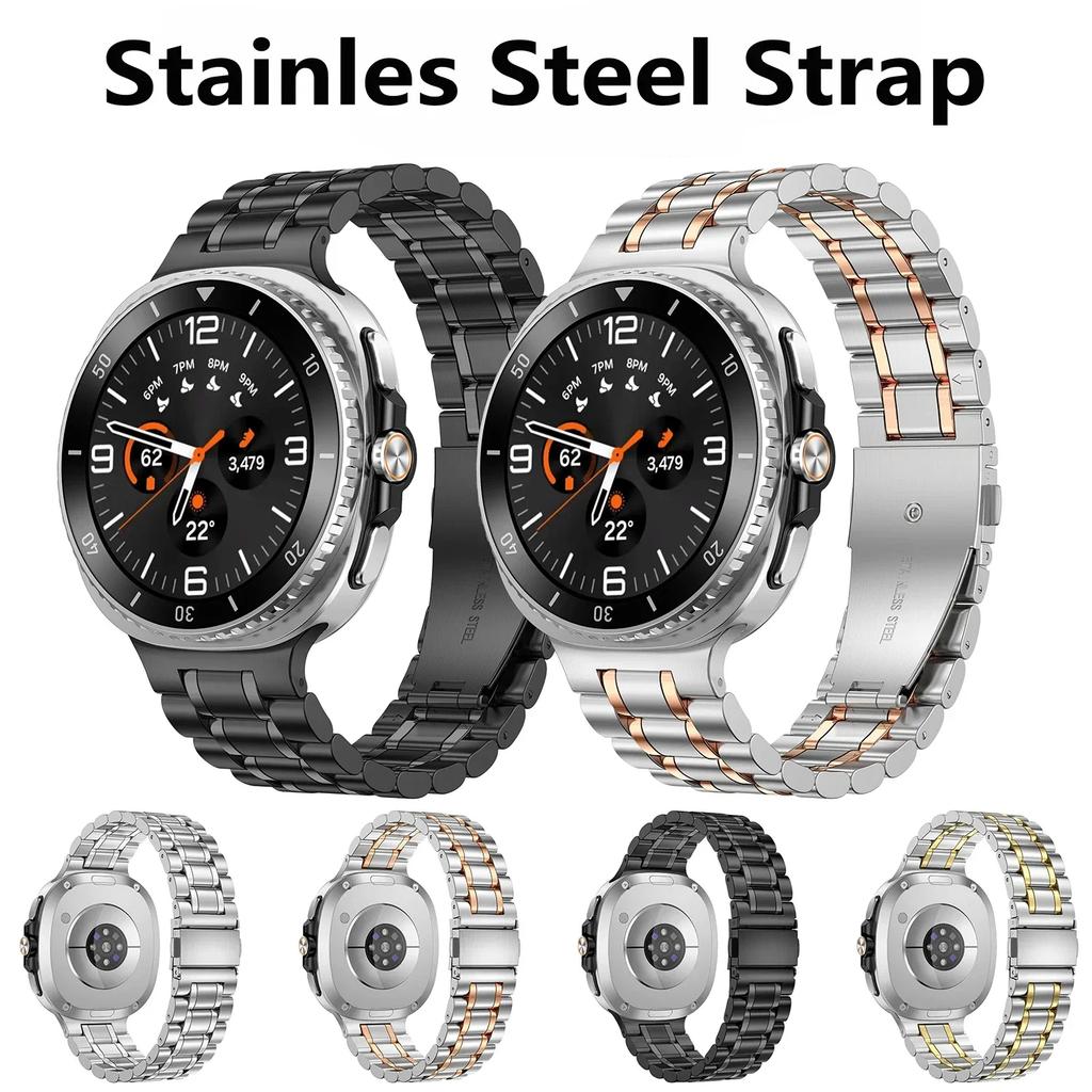 Metal Bracelet For Samsung Galaxy 8 40mm 44mm Stainless Steel Strap Luxury Bussiness Band For Galaxy 8 Classic 46mm Accessories