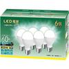 Mini-krypton LED Bulbs, E17 Base, 60W Equivalent, 760lm, Daylight White (5.2W), Compact Bulbs [Slim Neck], High Brightness, Wide Beam Distribution,