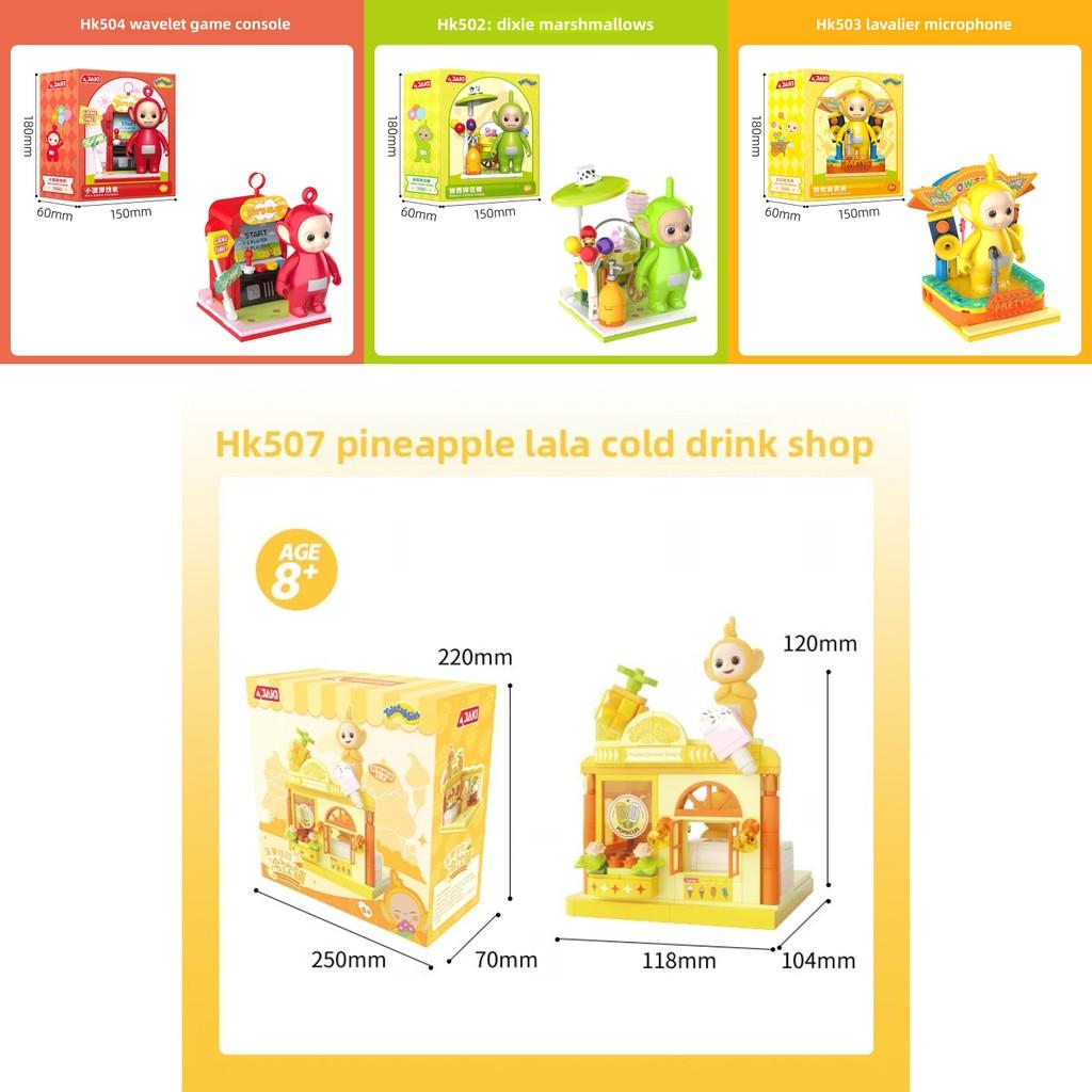 Teletubbies Fruit Shop Building Blocks Toy With Diy Assembly For Creative Play