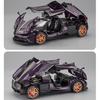 1/22 Scale Huayra Dinastia Supercar Diecast Car Model Toy,Pull Back Vehicle with Sound and Light for Kids Toddler Boys Girls Gift Collection