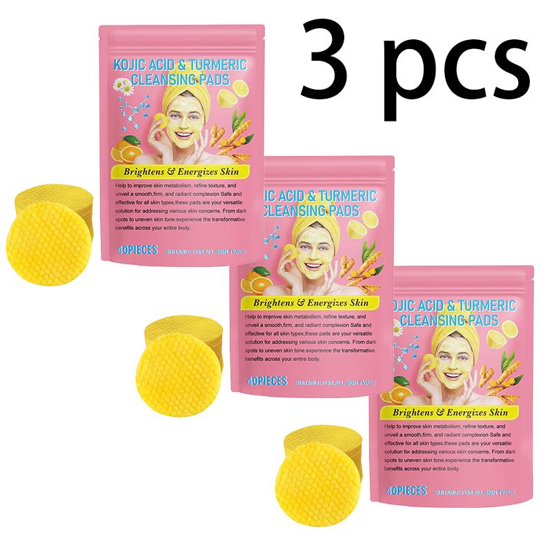 

Очищающие диски с трикарбонатом куркумы EELHOE Мягкий очищающий уход за кожей лица без акне Осветление и очищение пор