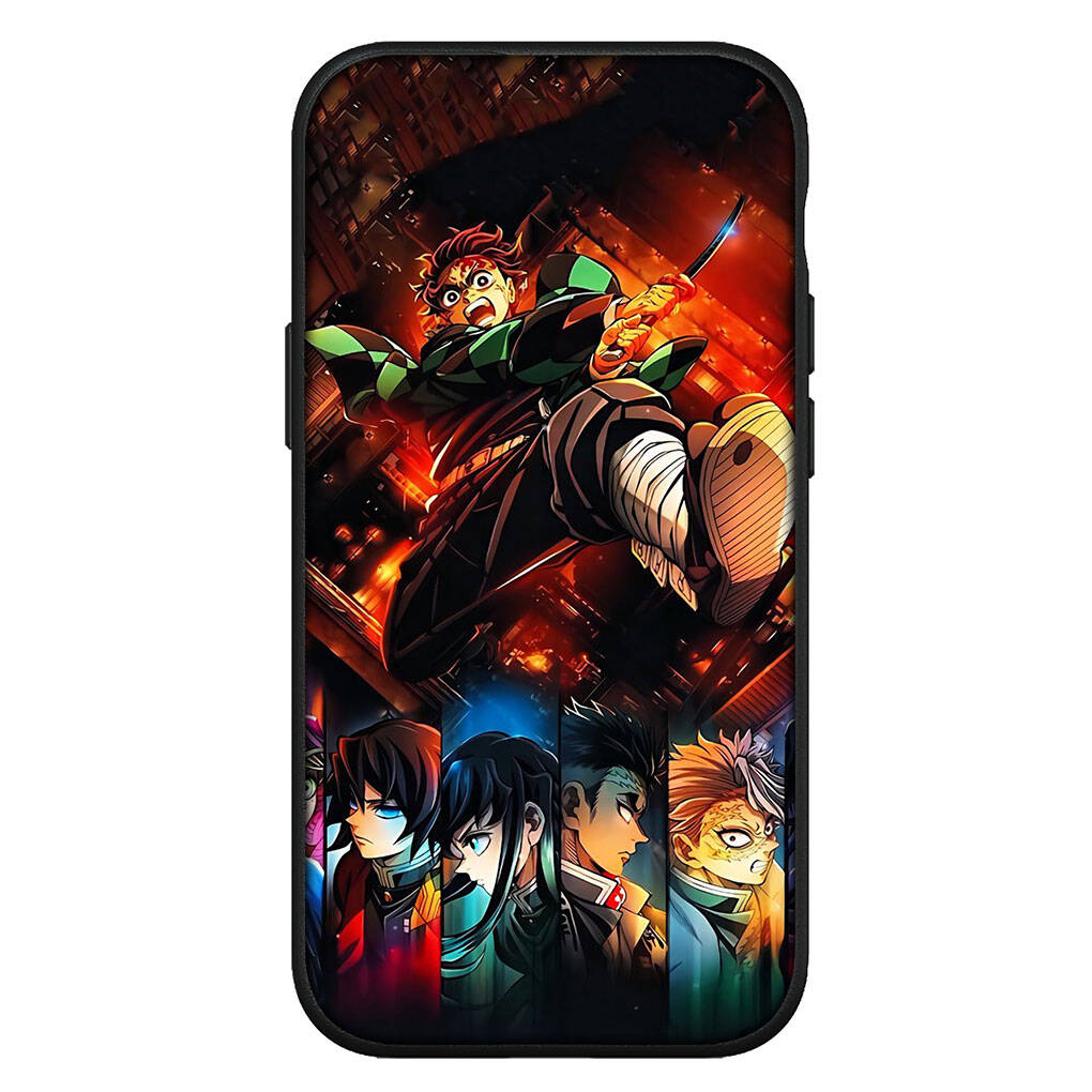 Pro Samsung Galaxy S25 S24 S23 S22 Ultra FE Plus A17 A37 A57 A56 A55 A06 A16 A15 A36 A26 A35 A05 A25 A54 A34 Pouzdro Muichiro Tokito Demon Slayer Tanjiro