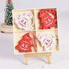 1pc-Christmas Wooden Pendant, Christmas Tree Hanging Decoration, New Year's Christmas Gift Decoration, Home Decoration