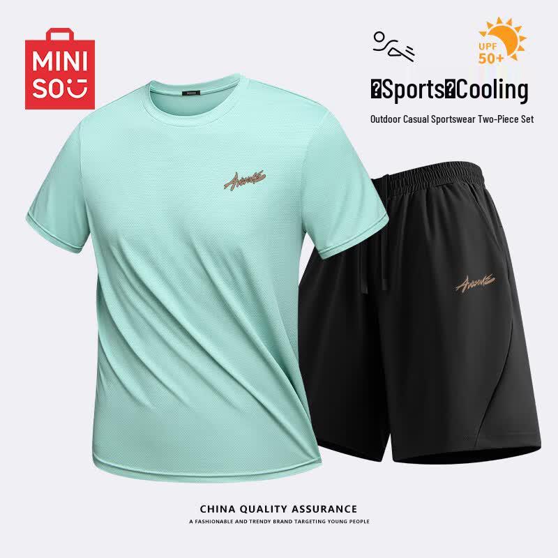 MINISO Men s Summer Cooling Sportswear Set XL