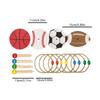Family Gathering Ring Toss Toy Sensory Play Outdoor Ball Hoop Game  Sports Toys