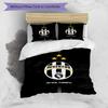 Juventus Football Club Printed Pattern Duvet Cover Set – includes 1 duvet cover and 2 matching pillowcases Bedroom decor Christmas gifts
