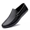 Luxury Brand Mens Casual Shoes Genuine Leather Men Business Flat Top Quality Male Oxford Shoes Handmade Breathable Walking Shoes