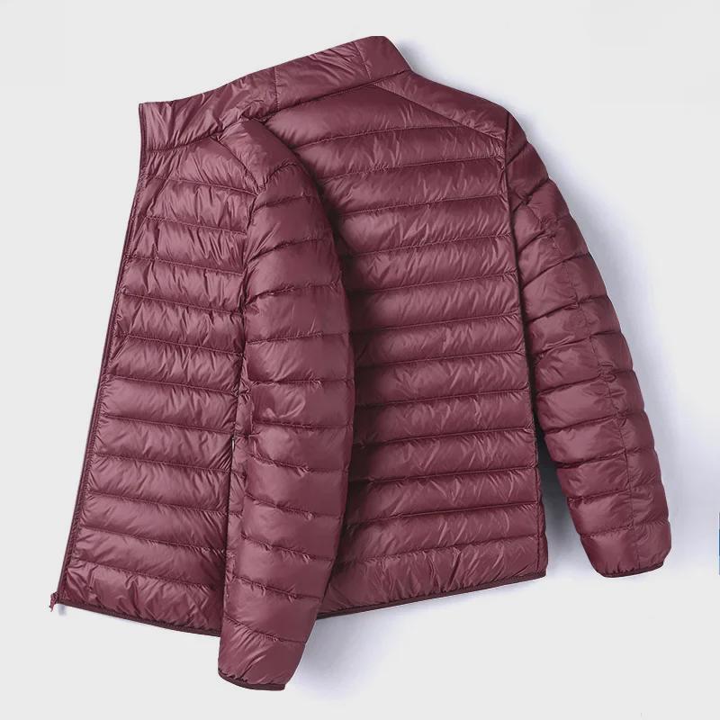 Herren Winter 2023 Slim Fit Leichte Kapuzenjacke – Lässige Baumwolle, warm und tragbar