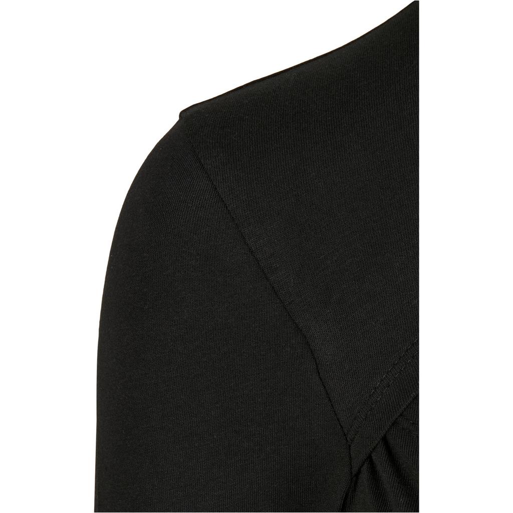 Urban Classics Womens/Ladies Cut Out Turtle Neck Long-Sleeved Top