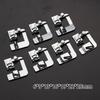 Universal Rolled Hem Presser Foot Snap-On Wide Rolled Foot Hemming Presser Foot  Home Use