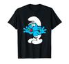 Smurf Jokey Smurf Tongue Joyful Blue Comic Smurfette T-Shirt