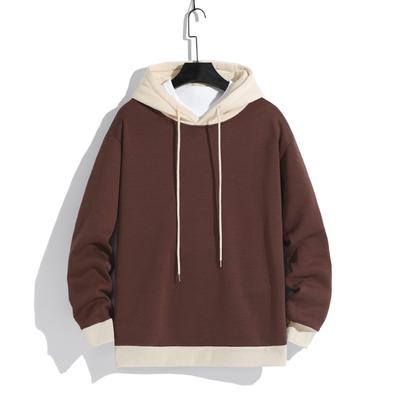 Felpa con cappuccio da uomo Moda da uomo Primavera e Autunno Stile occidentale Casual Sportiva che ringiovanisce