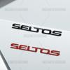 3D Car Styling For Kia Seltos Letter Emblem Turbo GDI Sport+ GT Line Badge Metal Stickers Rear Trunk Decals Auto Accessories ZY4