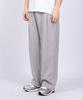 UNION GARMENTS One-Pleat Wide Sweatpants Melange