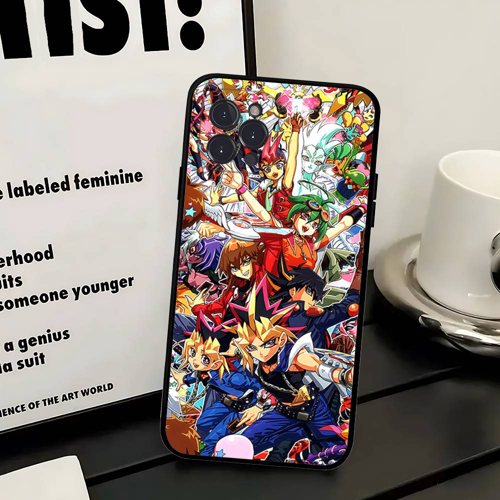 Amine Yu Gi Oh Classic Phone Case For Iphone 17 Air 16 15 14 13 12 11 Pro Max 16 15 14 Plus TPU Soft Case