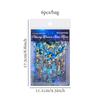 Shell Light Stickers 6 Types Dream Catcher Galaxy Series Starlight Reflection Decoration Logo Confetti Sketchbook Kawai Stickers