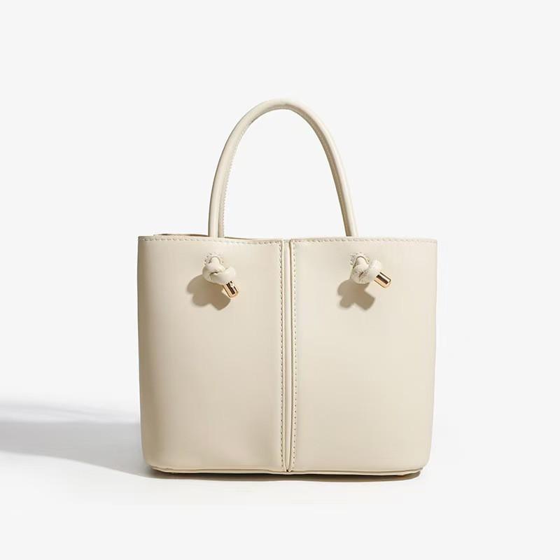 ZA Cross-border Women's Bag Fashion Bucket Retro Knotted Handle Large-capacity Single-shoulder Cross-body Handbag