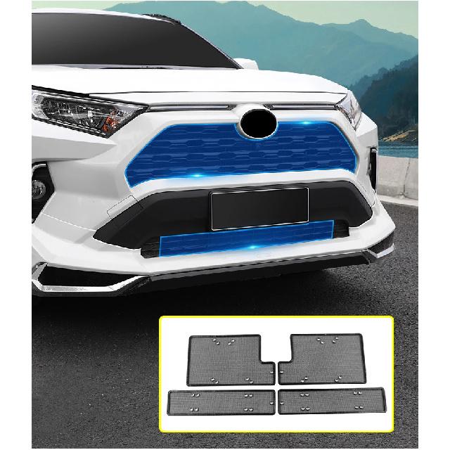 For Toyota RAV4 XA50 2019 2020 2021 2022 2023 2024 RAV 4 Hybrid Car Front Grille Insect Screen Exterior Parts Accessories