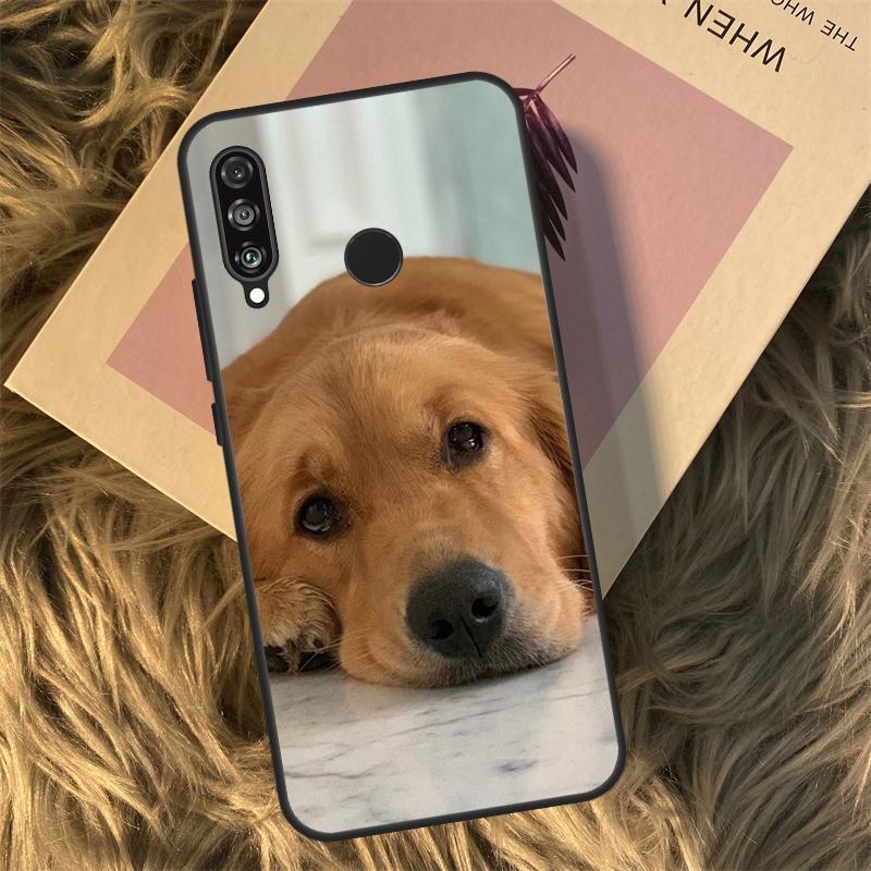 Golden Retriever Dog For Huawei Nova 9 10 SE 3i 7i 8i 11i 12i Y60 Y61 Y70 Y72 Y73 Y90 Y91 P20 P30 P40 Lite Case
