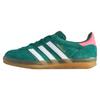 Gazelle Indoor Collegiate Green Pink Women Sneakers Footwear-White Lucid-Pink IG5929