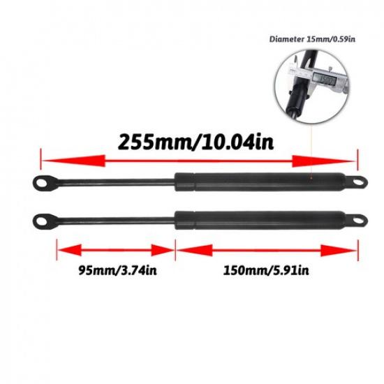 Front Hoods Bonnet Gas Struts Lift Supports Spring For BMW E30 Base Sedan 2PCS