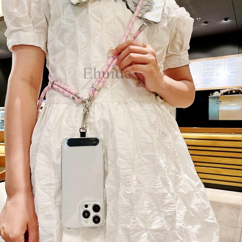 Adjustable Strap Case for OPPO Reno 14 14F 13 13F 12 11 12F Realme 15 Pro C71 C63 C65 Crossbody Cord Lanyard Transparent Cover