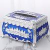 Napkin Extraction Paper Box European Style Plastic Kitchen Napkin Dispenser Storage Box Organizer Desktop Home Decorative