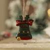 American Retro Christmas Snowman Cane Resin Pendant for Tree Decoration