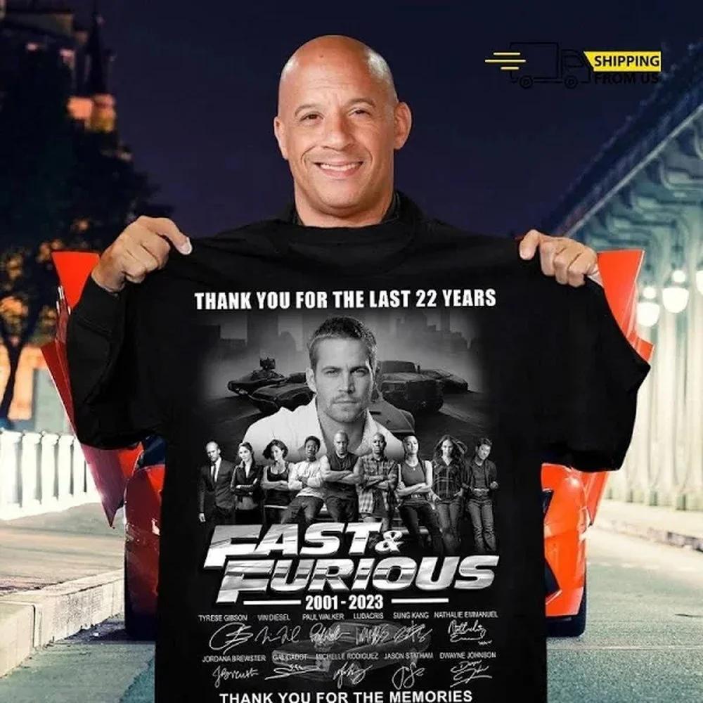 Jen pro fanoušky Paul Walker Trička Obrovský výběr designů Prodyšná bavlna Super pohodlné Trička 2025 Pro unisex i wounisex C