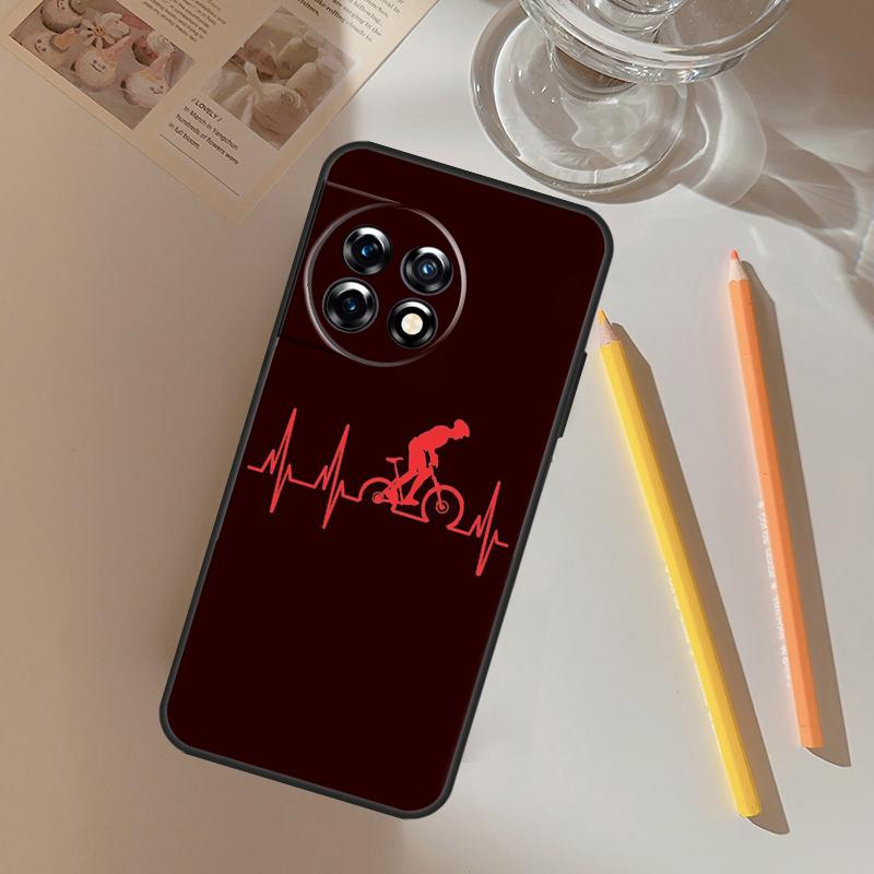 

Love Cycling Road Bike Funda For OnePlus 13 13R 12 R 11 9 10 Pro 8T 9RT 10T OnePlus Nord 4 CE 2 3 Lite N20 N30 Case OnePlus Nord CE 3